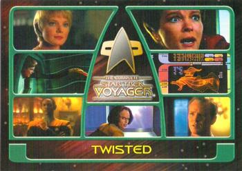 2002 Rittenhouse The Complete Star Trek: Voyager #25 Twisted Front