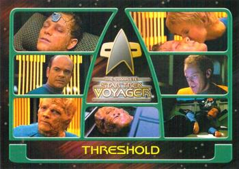2002 Rittenhouse The Complete Star Trek: Voyager #34 Threshold Front
