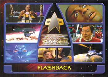 2002 Rittenhouse The Complete Star Trek: Voyager #48 Flashback Front
