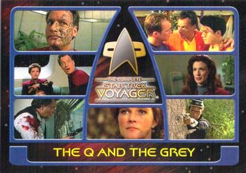 2002 Rittenhouse The Complete Star Trek: Voyager #57 The Q and the Grey Front