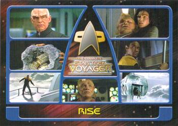 2002 Rittenhouse The Complete Star Trek: Voyager #65 Rise Front
