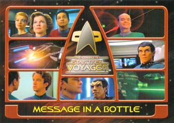 2002 Rittenhouse The Complete Star Trek: Voyager #87 Message in a Bottle Front