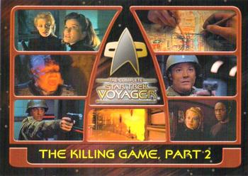 2002 Rittenhouse The Complete Star Trek: Voyager #92 The Killing Game, Part 2 Front