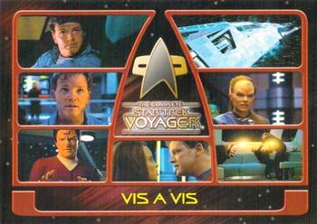 2002 Rittenhouse The Complete Star Trek: Voyager #93 Vis a Vis Front