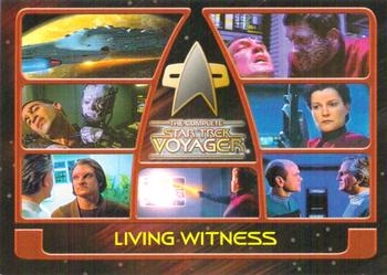 2002 Rittenhouse The Complete Star Trek: Voyager #96 Living Witness Front