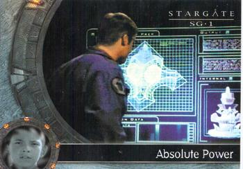 2002 Rittenhouse Stargate SG-1 Season 4 #53 Through the power of Shifu's touch, Daniel com Front