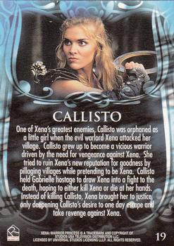 2002 Rittenhouse Xena Beauty & Brawn #19 One of Xena's greatest enemies, Callisto was Back