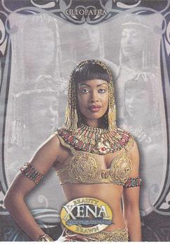 2002 Rittenhouse Xena Beauty & Brawn #45 Cleopatra, Queen of Egypt, was visiting Greec Front