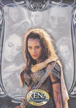 2002 Rittenhouse Xena Beauty & Brawn #62 A powerful woman warrior, Livia was proclaime Front