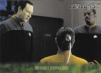 2002 Rittenhouse Star Trek: Nemesis #14 Memory Download Front