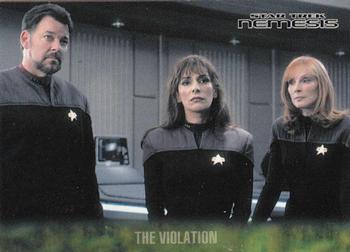 2002 Rittenhouse Star Trek: Nemesis #22 The Violation Front