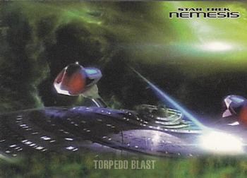 2002 Rittenhouse Star Trek: Nemesis #29 Torpedo Blast Front