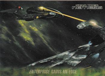 2002 Rittenhouse Star Trek: Nemesis #35 Enterprise Gains an Edge Front