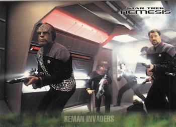 2002 Rittenhouse Star Trek: Nemesis #36 Reman Invaders Front