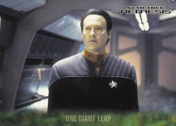2002 Rittenhouse Star Trek: Nemesis #41 One Giant Leap Front