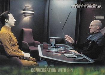 2002 Rittenhouse Star Trek: Nemesis #45 Conversation with B-4 Front