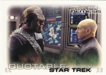 2002 Rittenhouse Star Trek: Nemesis #50 