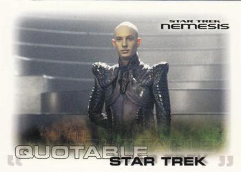 2002 Rittenhouse Star Trek: Nemesis #55 