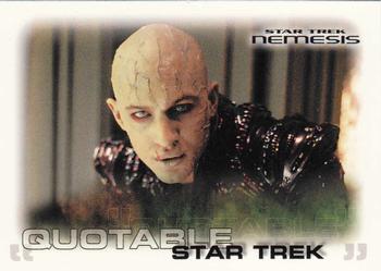 2002 Rittenhouse Star Trek: Nemesis #56 