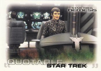 2002 Rittenhouse Star Trek: Nemesis #61 