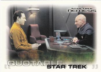 2002 Rittenhouse Star Trek: Nemesis #64 