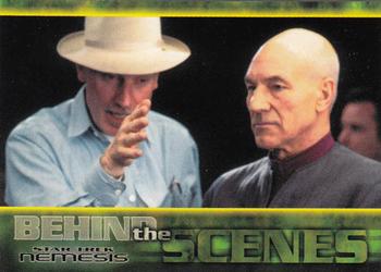 2002 Rittenhouse Star Trek: Nemesis #65 Director Stuart Baird explains an upcoming s Front