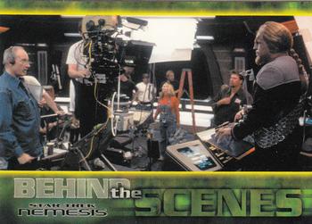 2002 Rittenhouse Star Trek: Nemesis #69 Director Stuart Baird and Michael Dorn filmi Front