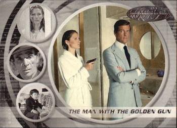 2002 Rittenhouse James Bond 40th Anniversary #28 The Man With The Golden Gun (Anders / Bond) Front