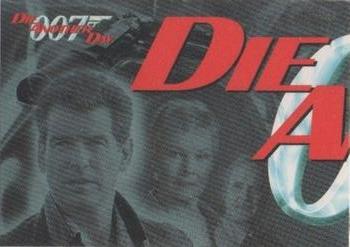 2002 Rittenhouse James Bond Die Another Day #1 Checklist (1-60) Front