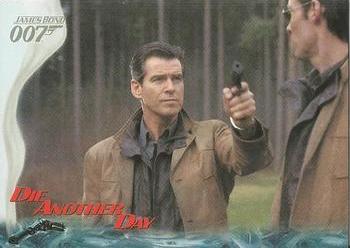 2002 Rittenhouse James Bond Die Another Day #4 James Bond takes no chances as he sets out on his Front