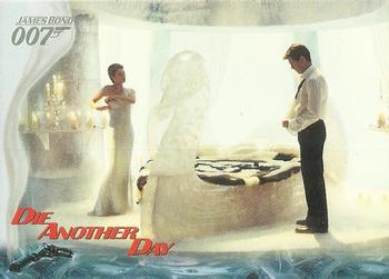 2002 Rittenhouse James Bond Die Another Day #36 Continuing his mission in Iceland, James Bond onc Front