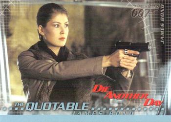 2002 Rittenhouse James Bond Die Another Day #89 