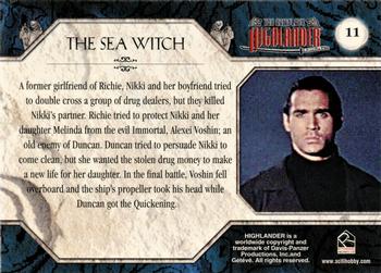 2003 Rittenhouse The Complete Highlander (TV) #11 The Sea Witch Back