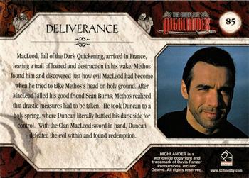 2003 Rittenhouse The Complete Highlander (TV) #85 Deliverance Back