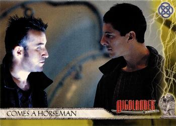 2003 Rittenhouse The Complete Highlander (TV) #105 Comes a Horseman Front