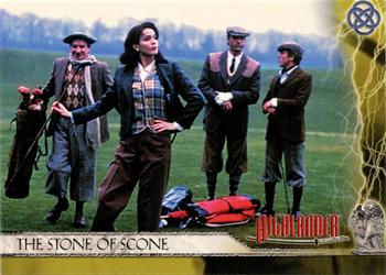 2003 Rittenhouse The Complete Highlander (TV) #109 The Stone of Scone Front