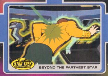 2003 Rittenhouse Star Trek: The Complete Star Trek: Animated Adventures  #8 Captain Kirk activates the Enterprise's manual Front