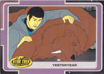 2003 Rittenhouse Star Trek: The Complete Star Trek: Animated Adventures  #15 The Le-matya's poisonous claws scratch the seh Front