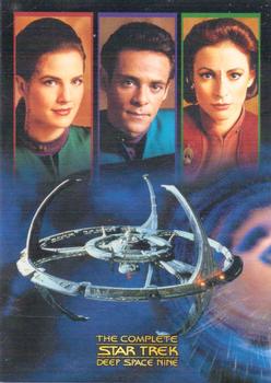 2003 Rittenhouse The Complete Star Trek Deep Space Nine #2 (Dax - Bashir - Kira) Front