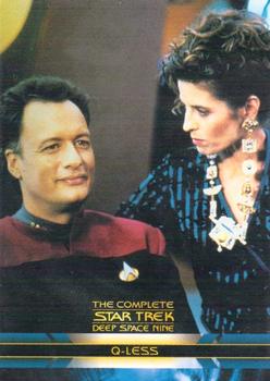 2003 Rittenhouse The Complete Star Trek Deep Space Nine #11 Dax returned from the Gamma Quadrant with Vash Front