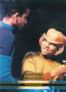 2003 Rittenhouse The Complete Star Trek Deep Space Nine #19 While Jake and Nog finagled a series of busine Front