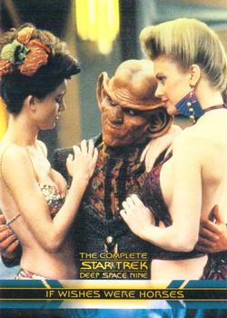 2003 Rittenhouse The Complete Star Trek Deep Space Nine #20 Dax had always rebuffed Bashir's advances, so Front