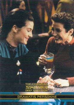 2003 Rittenhouse The Complete Star Trek Deep Space Nine #22 A Klingon inadvertenly brought an alien energy Front