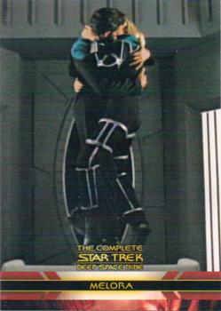2003 Rittenhouse The Complete Star Trek Deep Space Nine #31 Bashir fell for the station's new cartographer Front