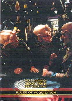 2003 Rittenhouse The Complete Star Trek Deep Space Nine #32 Ferengi females are forbidden to wear clothing Front