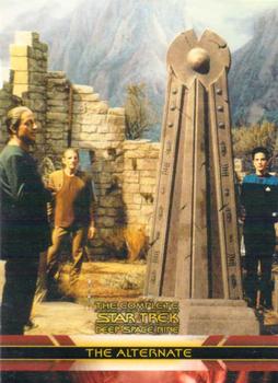 2003 Rittenhouse The Complete Star Trek Deep Space Nine #37 Dr. Mora Pol, the scientist who experimented o Front
