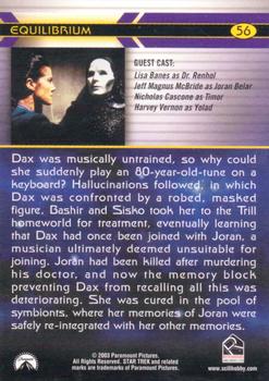 2003 Rittenhouse The Complete Star Trek Deep Space Nine #56 Dax was musically untrained, so why could she Back