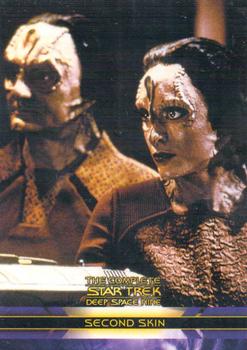 2003 Rittenhouse The Complete Star Trek Deep Space Nine #57 Kira could not believe she was Cardassian, no Front
