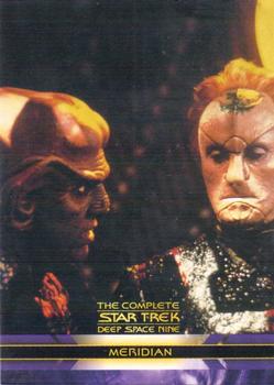 2003 Rittenhouse The Complete Star Trek Deep Space Nine #60 Dax found love on Meridian, a planet that shif Front