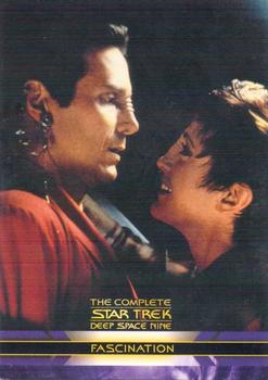 2003 Rittenhouse The Complete Star Trek Deep Space Nine #62 Lwaxana Troi experienced a brief headache as t Front